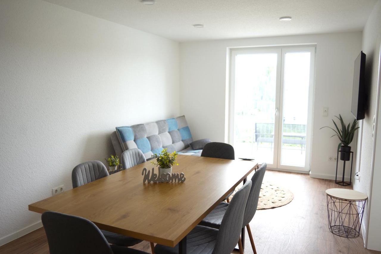 Exklusive Neubauwohnung Mit Wundervoller Aussicht Naehe Europapark Und Rulantica Burgheim Exteriör bild