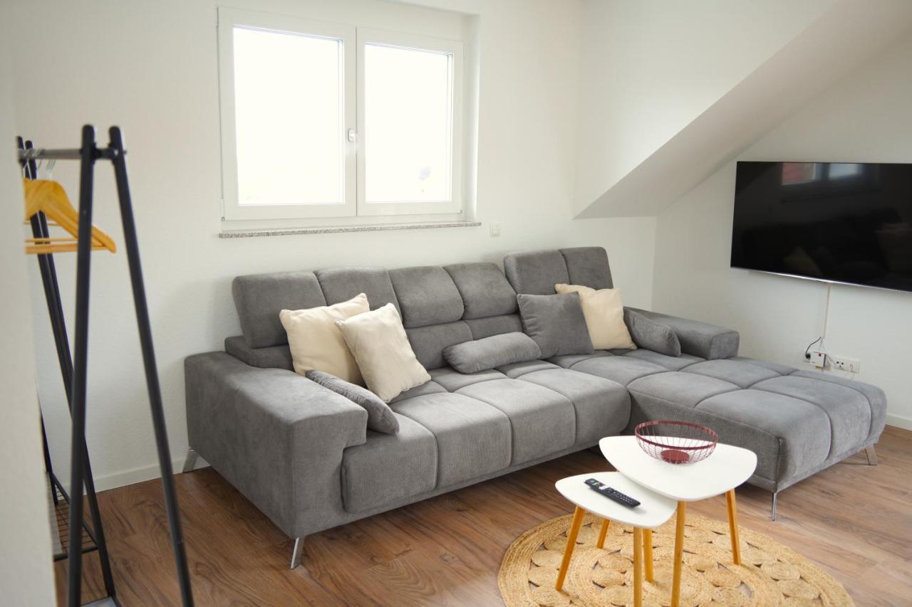 Exklusive Neubauwohnung Mit Wundervoller Aussicht Naehe Europapark Und Rulantica Burgheim Exteriör bild